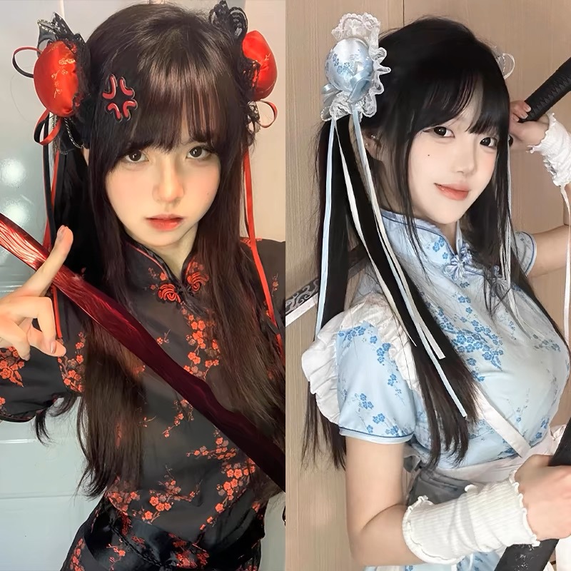 Hair Bundles - Charming Bun Hairpin Qipao Accessory Chinese