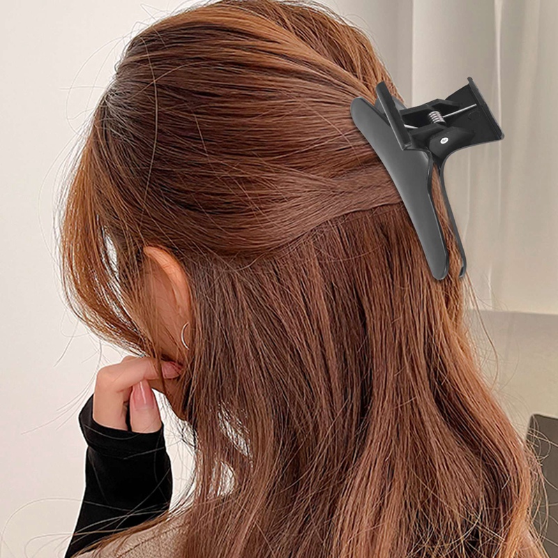 4PCS Black White Hairdressers  - Hair Clips review and price