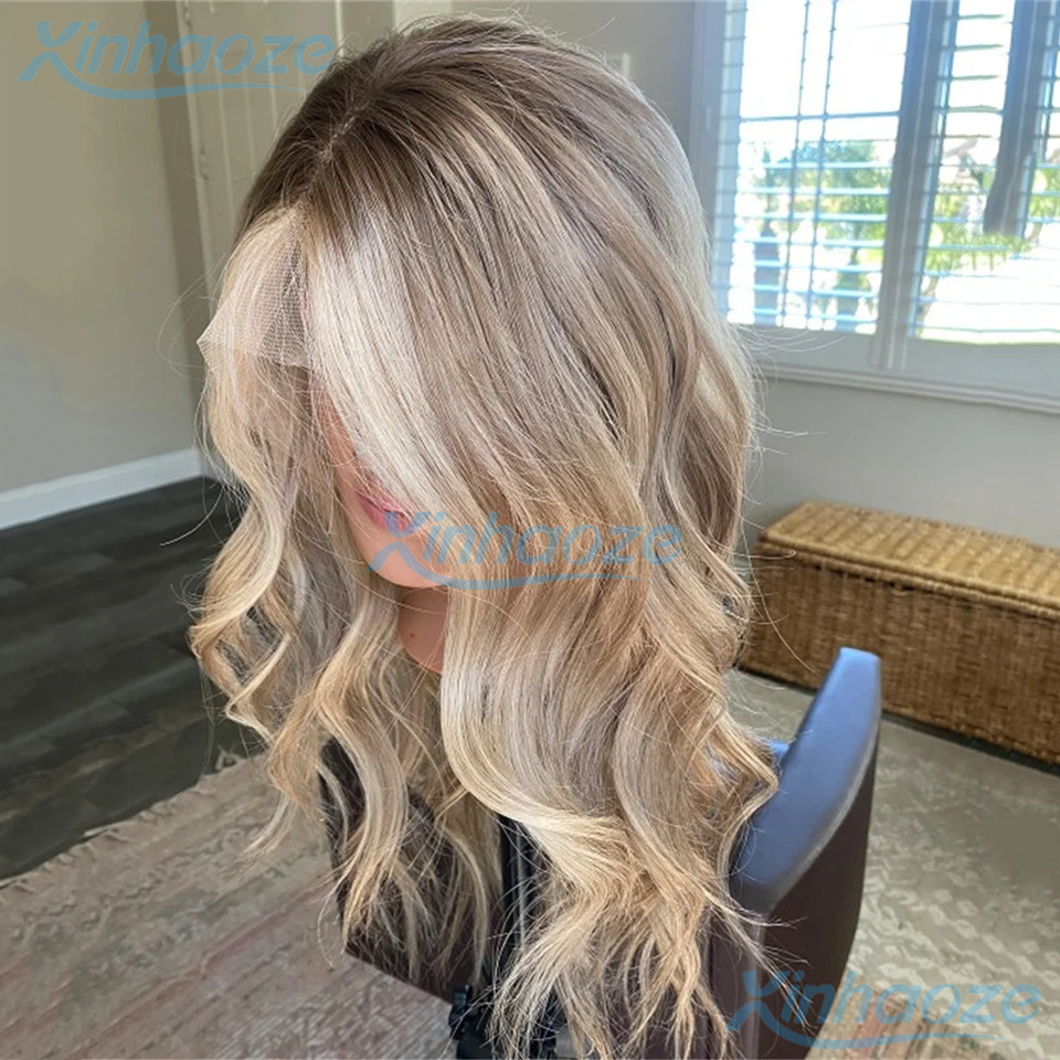 #8/613 Highlight Wig Human Hai - 613 Blonde Body Wave Lace Front Wig review and price
