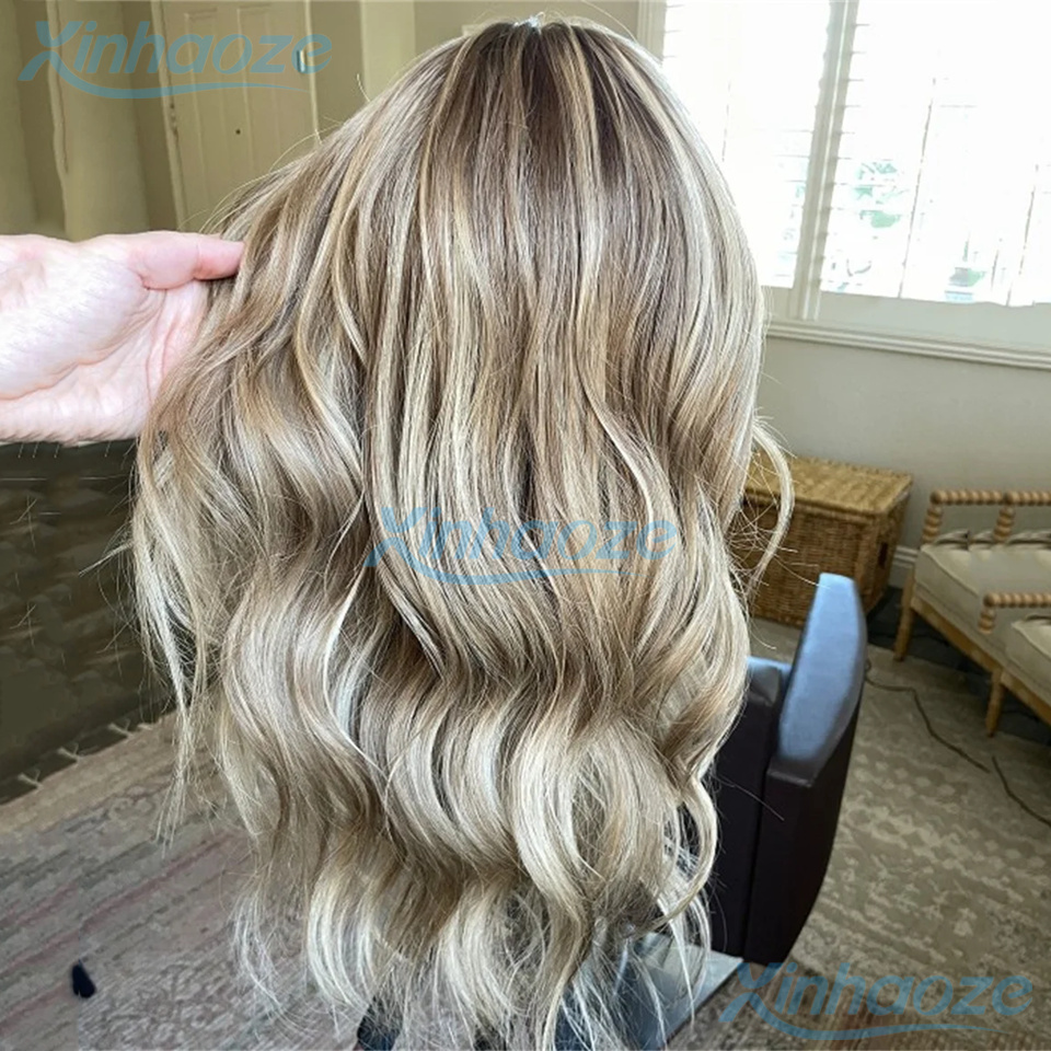 #8/613 Highlight Wig Human Hai - 613 Blonde Body Wave Lace Front Wig review and price