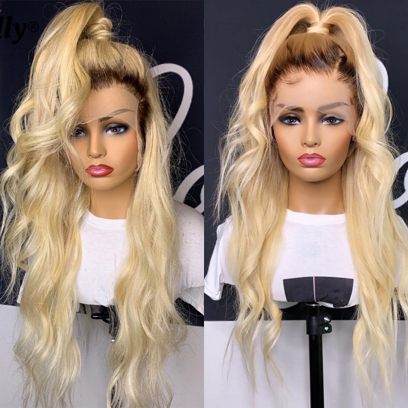 1B 613 Body Wave Human Hair Wi - 613 Blonde Body Wave Lace Front Wig review and price