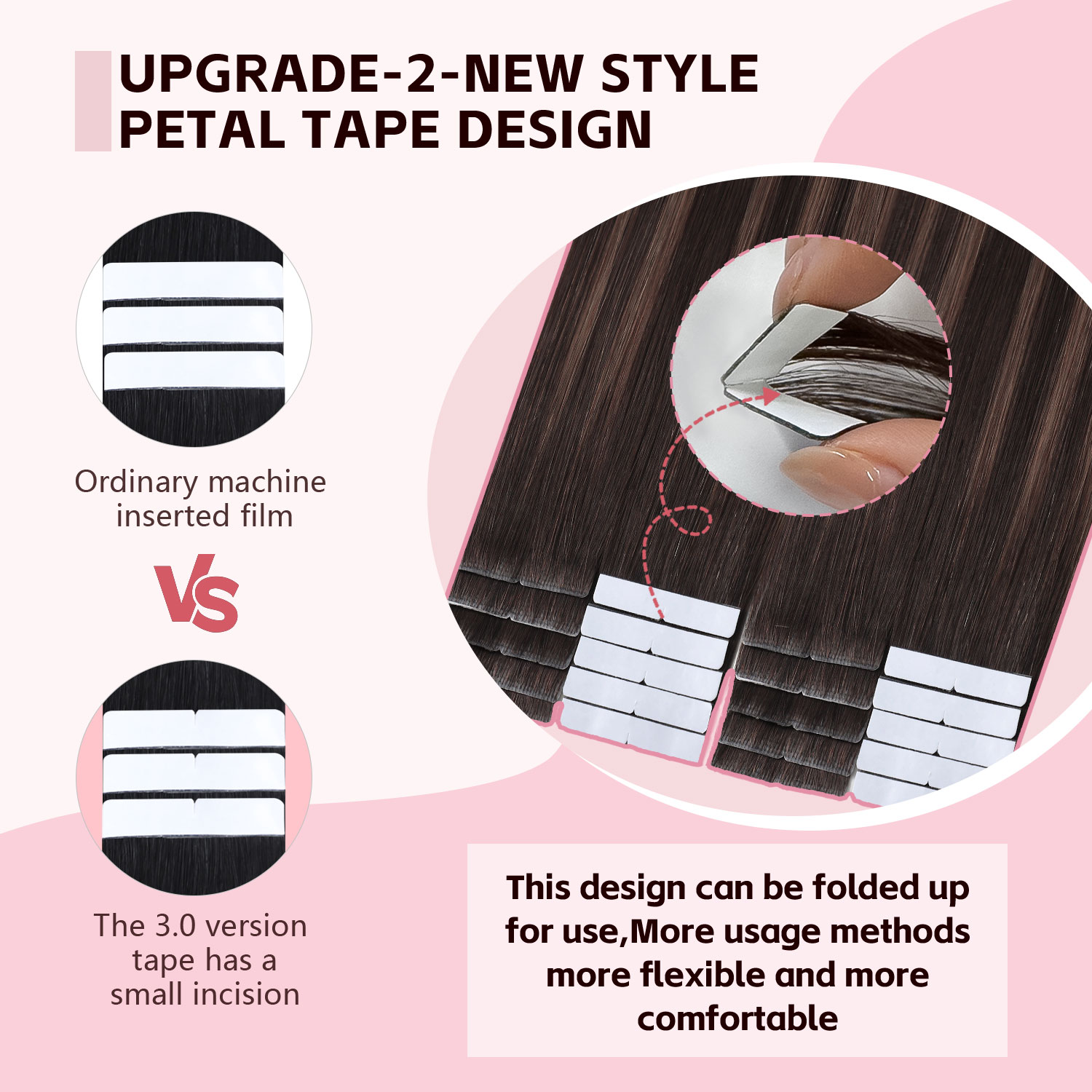 Sweetmet Invisible Tape Hair E - Invisible Tape In Extensions Real Hair review and price