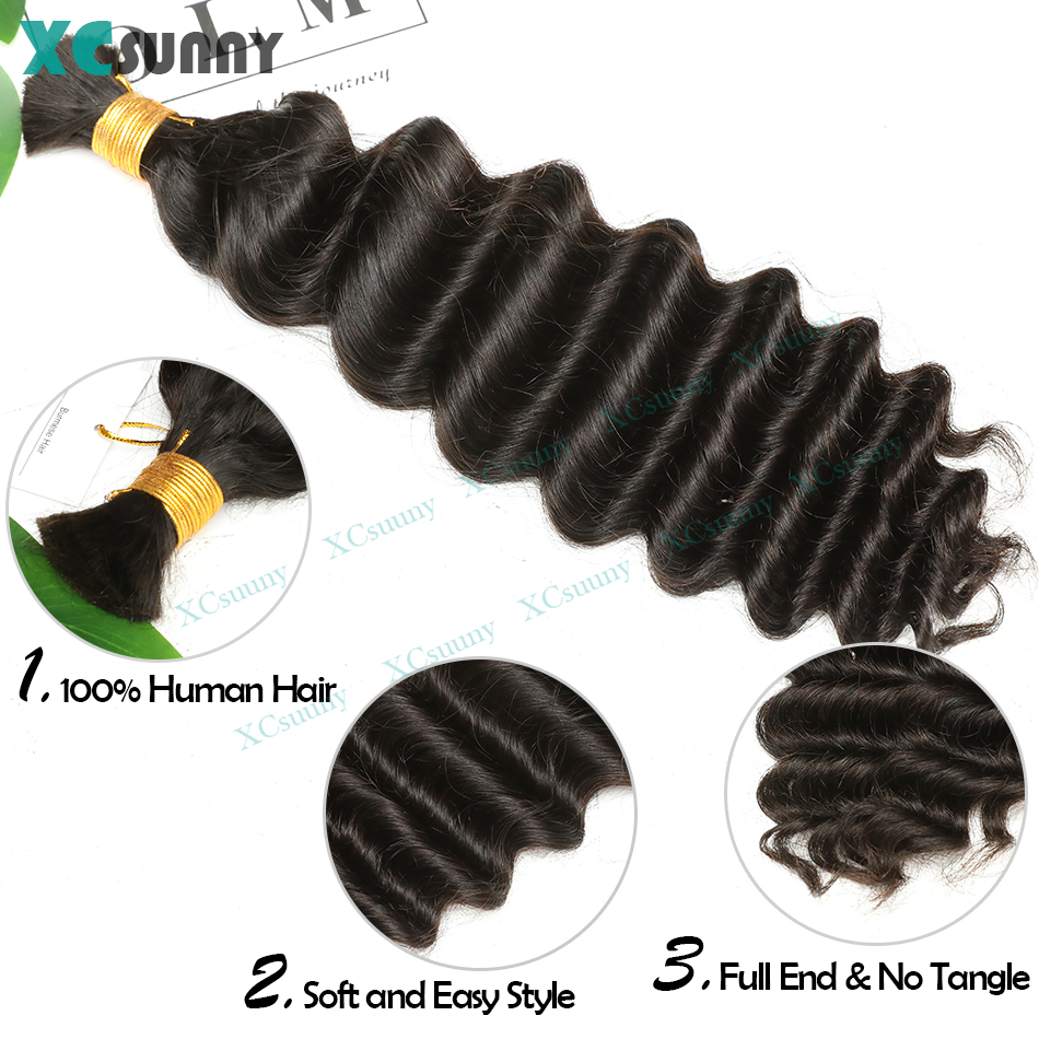 Bulk Human Hair For Braiding D - Water Wave Bulk Human Hair For Braiding review and price