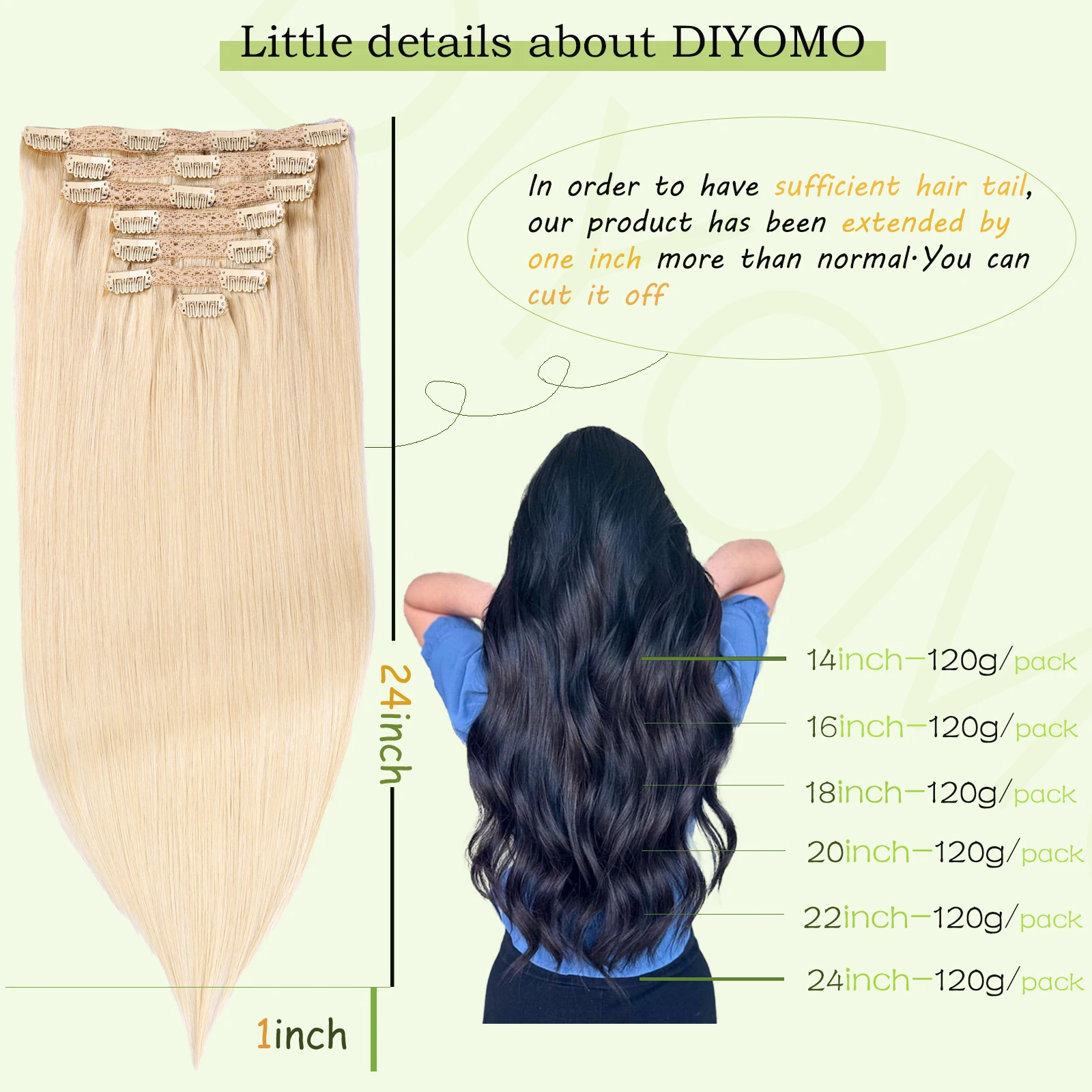 Natural Black Straight PU Clip - Invisible Tape In Extensions Real Hair review and price