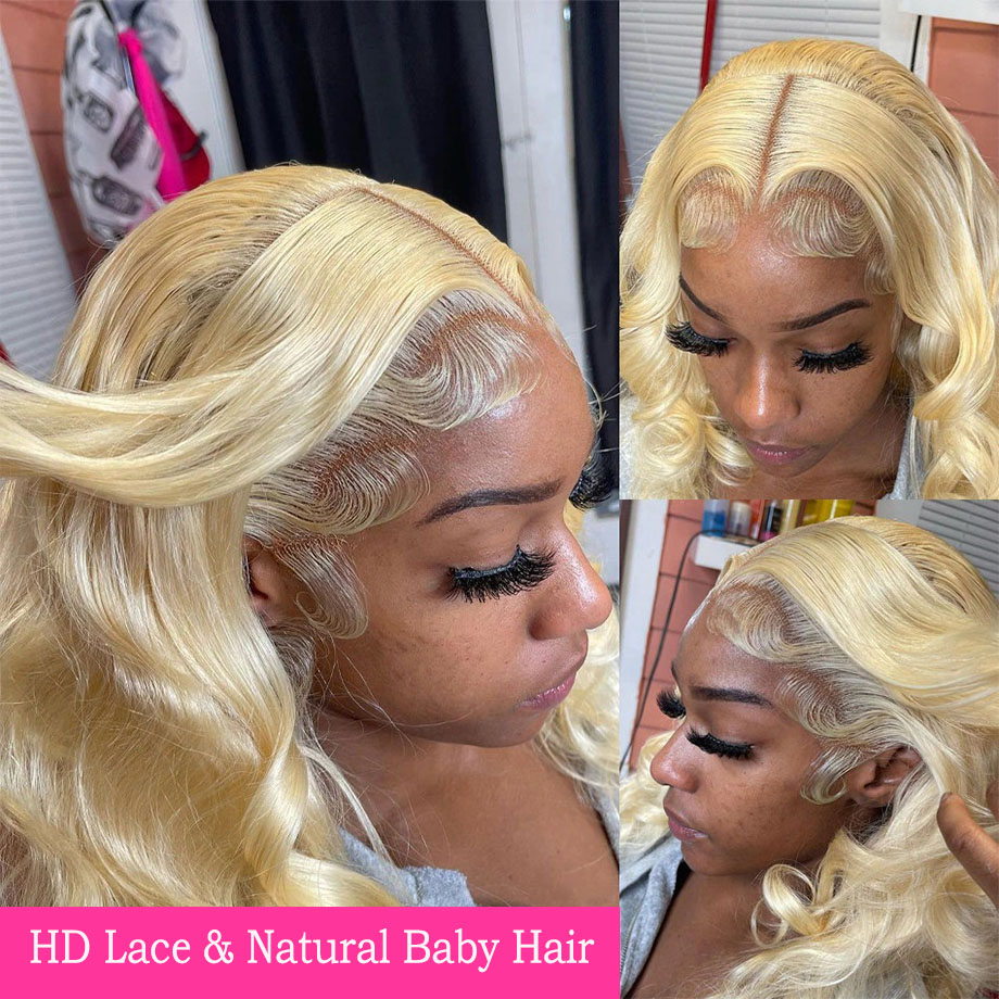 Body Wave 613 Human Hair Wigs  - 613 Blonde Body Wave Lace Front Wig review and price