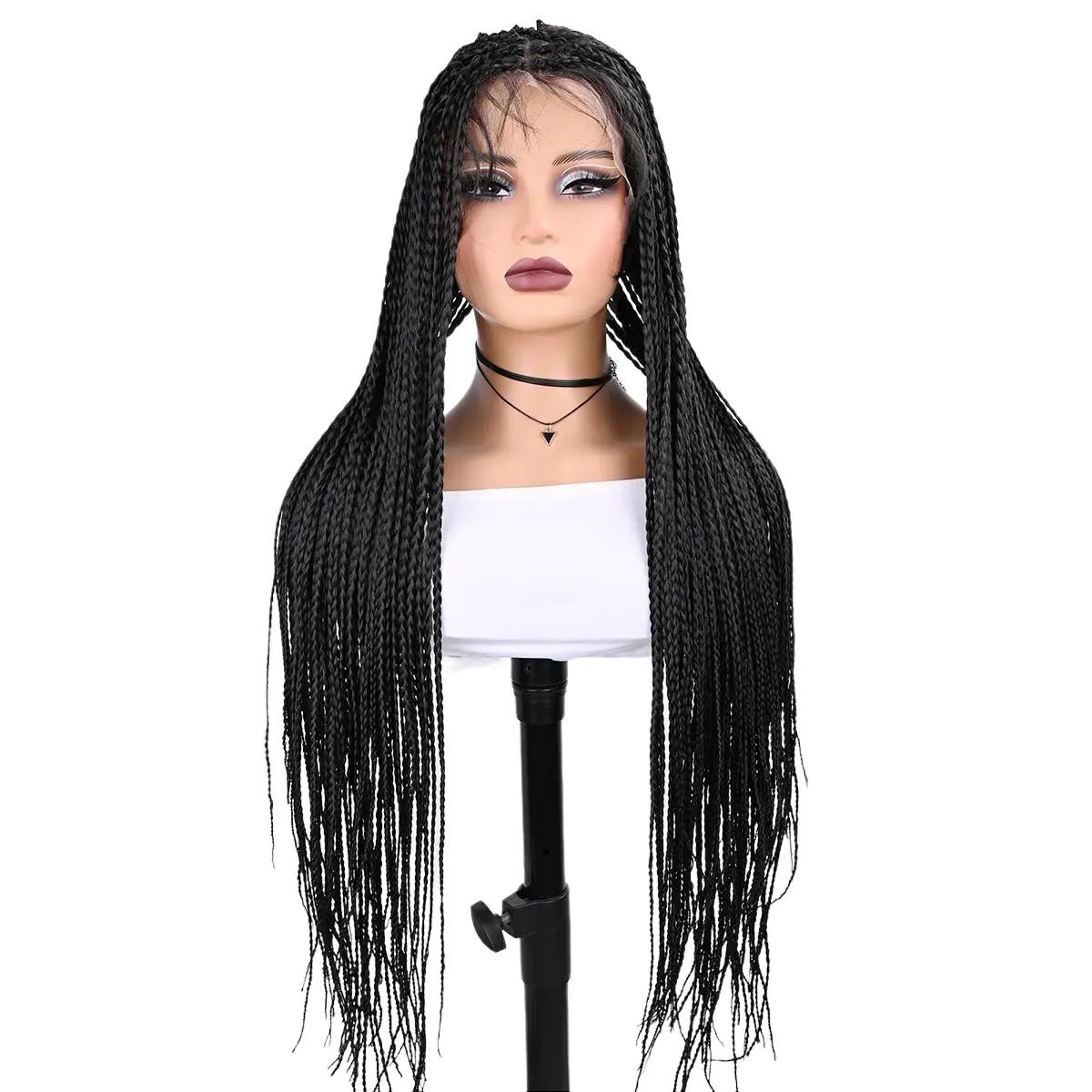Synthetic Full Lace Wig Braide - Synthetic Braided Wigs For Black Women review and price