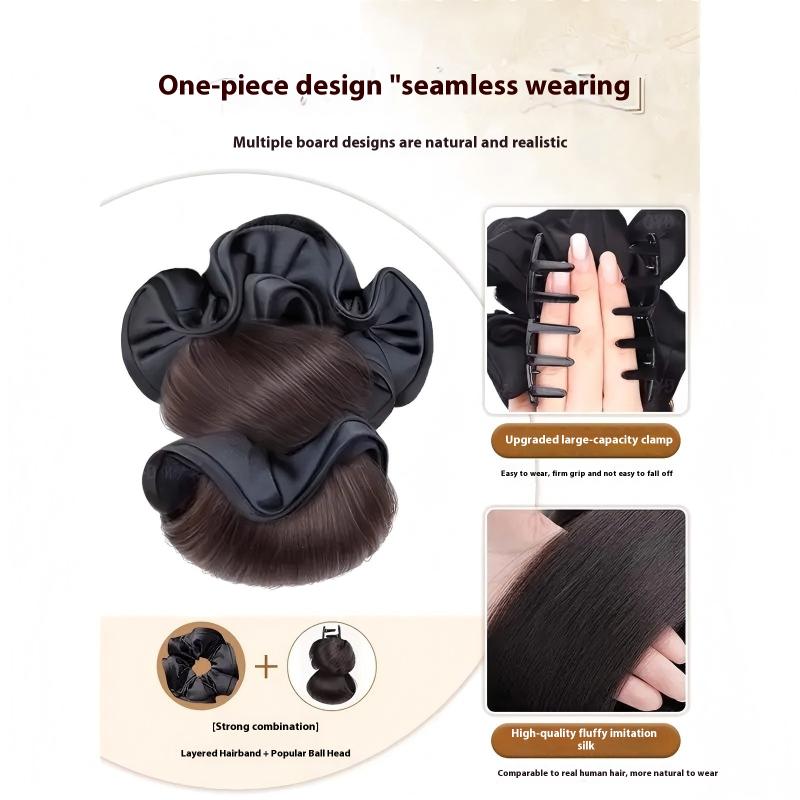 Effortless Updo Synthetic Claw - Claw Clip Messy Bun Hair Piece review and price