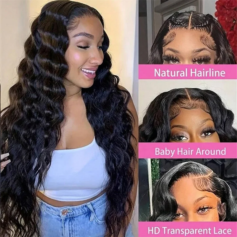 220% Density 38 Inch Loose Wav - Lace Front Wigs review and price