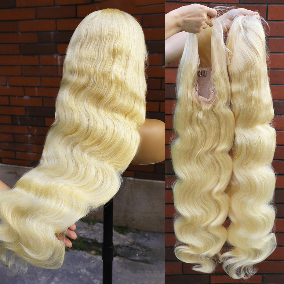 30 40 Inch 613 Honey Blonde Wi - 613 Blonde Body Wave Lace Front Wig review and price