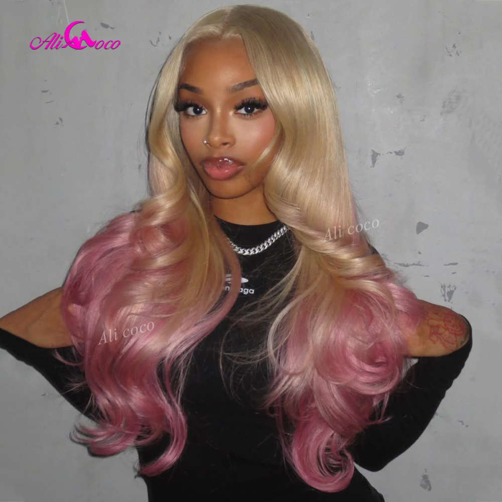 180 Density Macaron Powder 613 - 613 Blonde Body Wave Lace Front Wig review and price