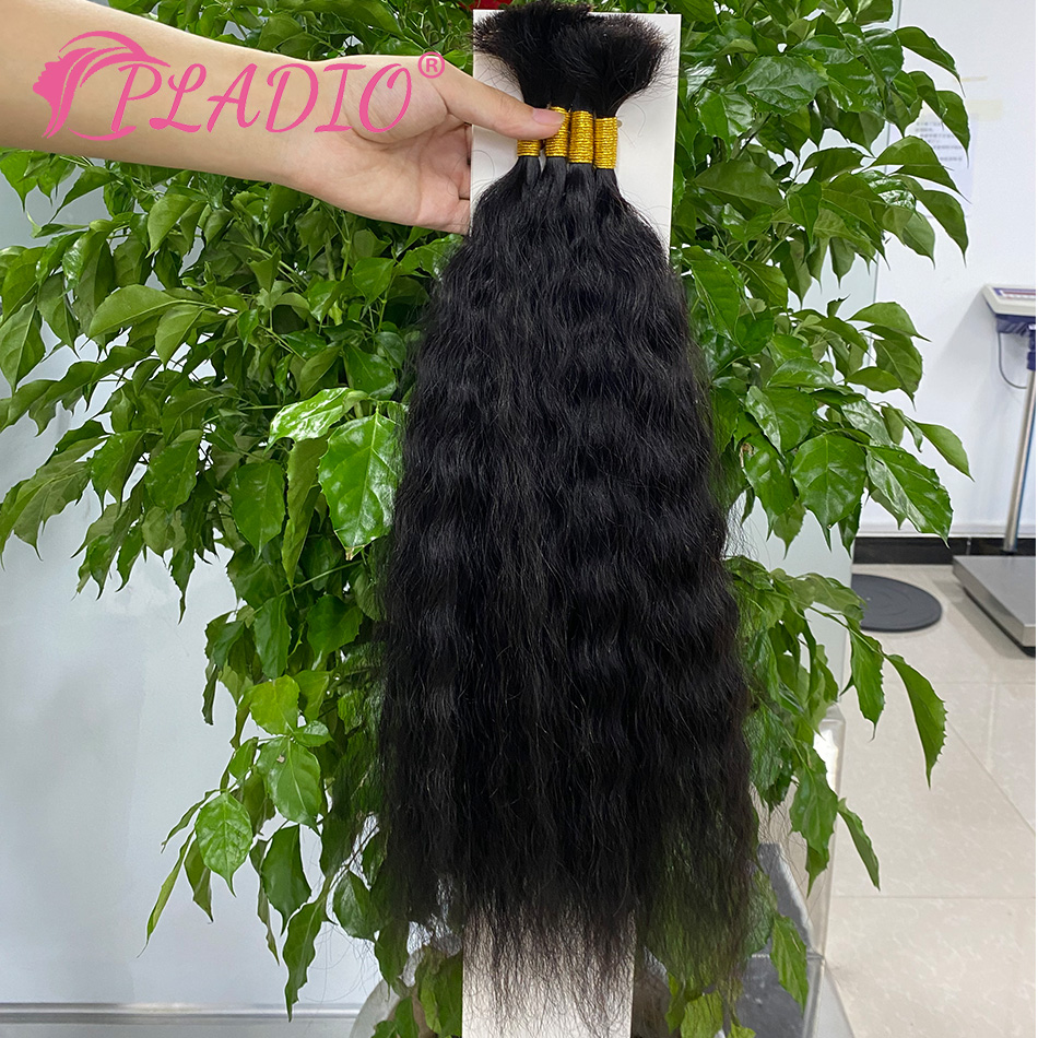100G Wet and Wavy Bulk Hair Ex - Water Wave Bulk Human Hair For Braiding review and price
