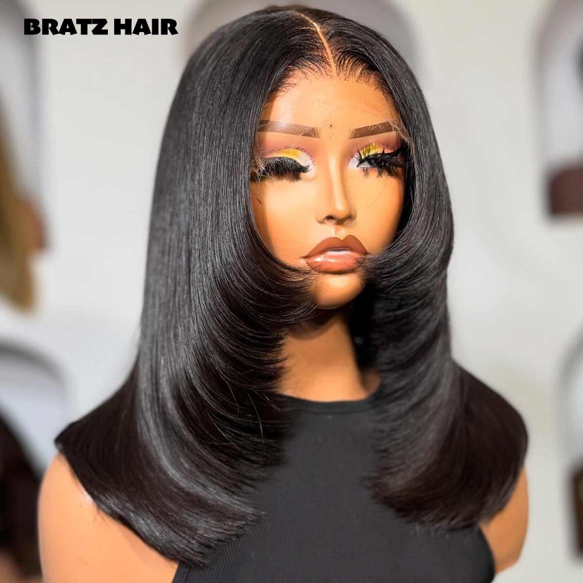 Super Double Drawn Layered Cut - Glueless Wear And Go Human Hair Wig review and price