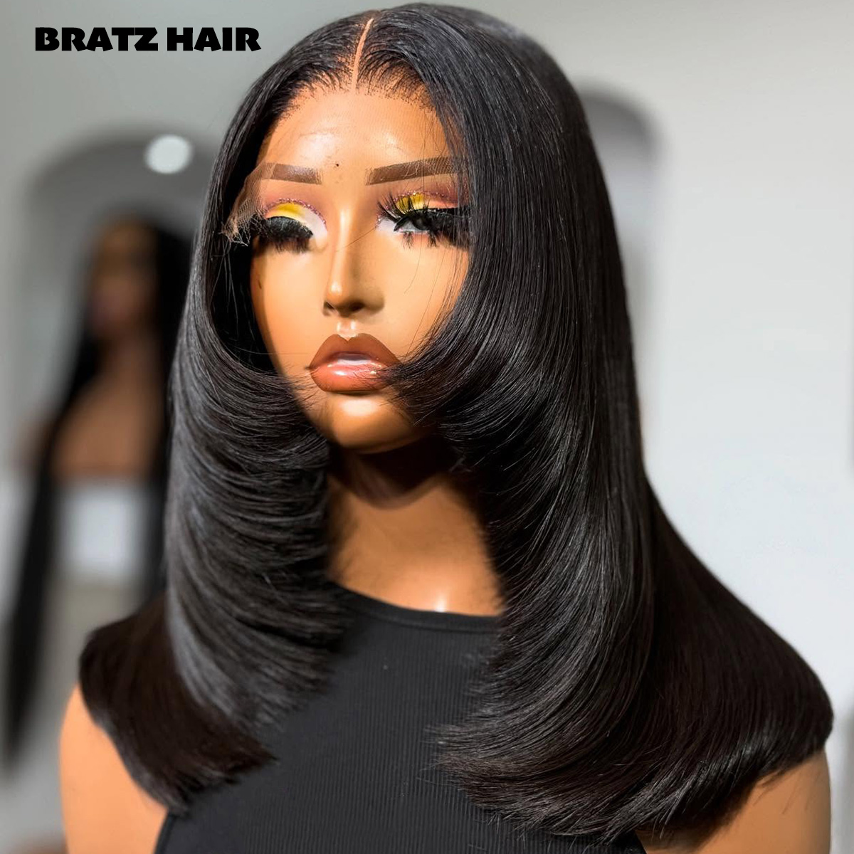 Super Double Drawn Layered Cut - Glueless Wear And Go Human Hair Wig review and price