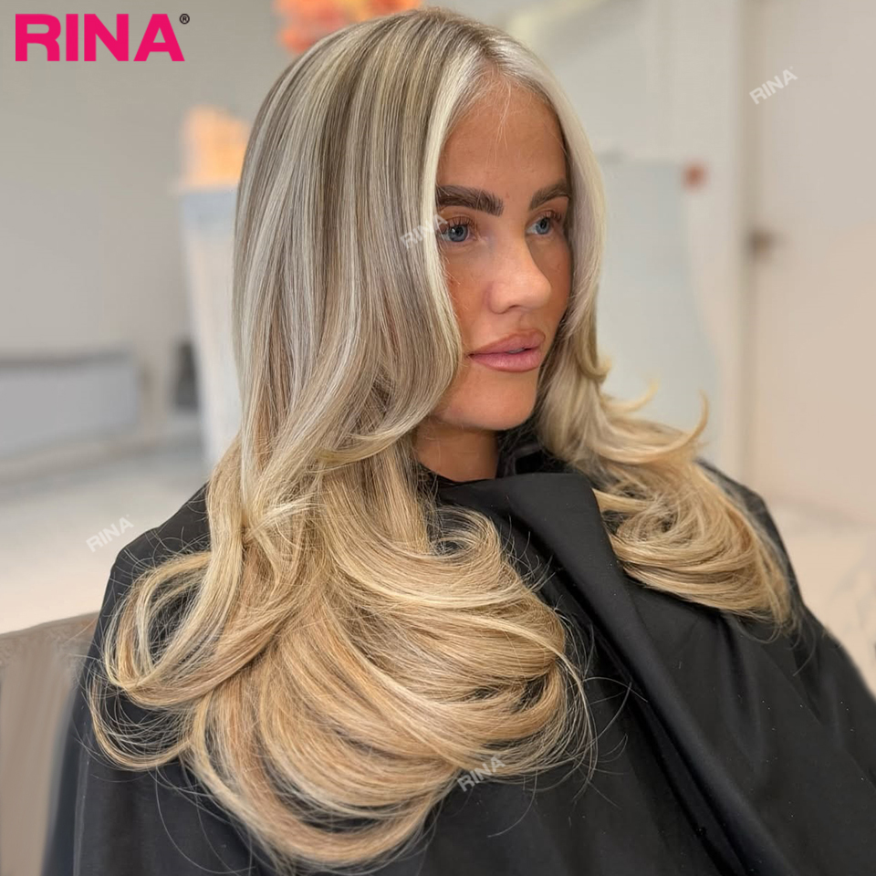 Ombre Ash 613 Highlight Blonde - 613 Blonde Body Wave Lace Front Wig review and price