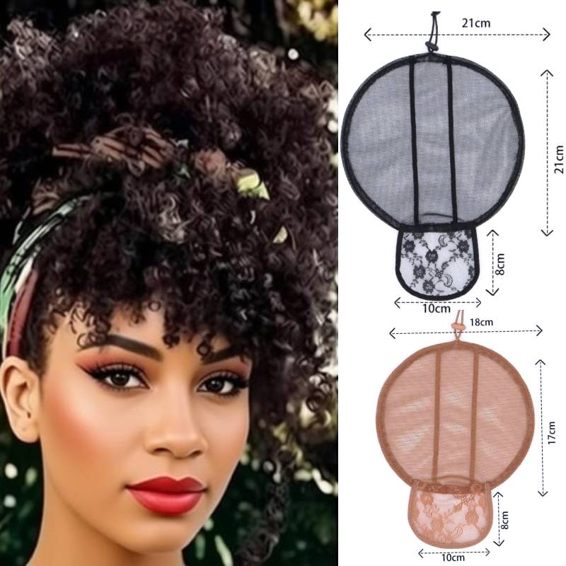 17cm Adjustable Drawstring Afr - Drawstring Afro Curly Puff Ponytail review and price