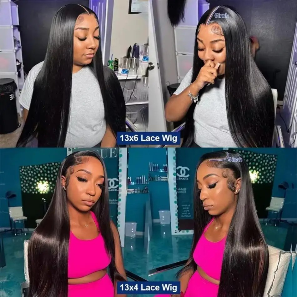 40 Inch Straight Human Hair Wi - Lace Front Wigs review and price