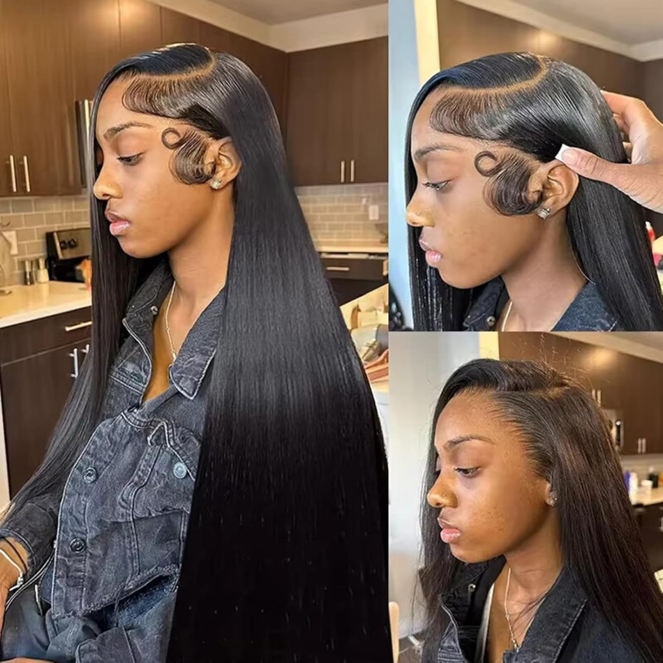 40 Inch Straight Human Hair Wi - Lace Front Wigs review and price