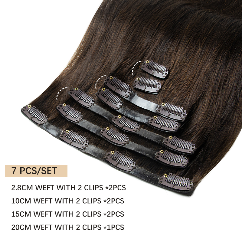 Human Hair Invisible PU Clip I - Invisible Tape In Extensions Real Hair review and price
