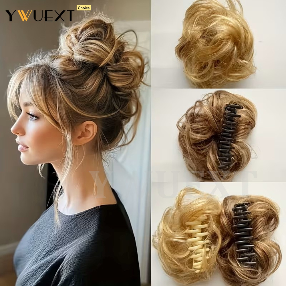 40g/pack Claw Clip in Hair Bun - Claw Clip Messy Bun Hair Piece review and price