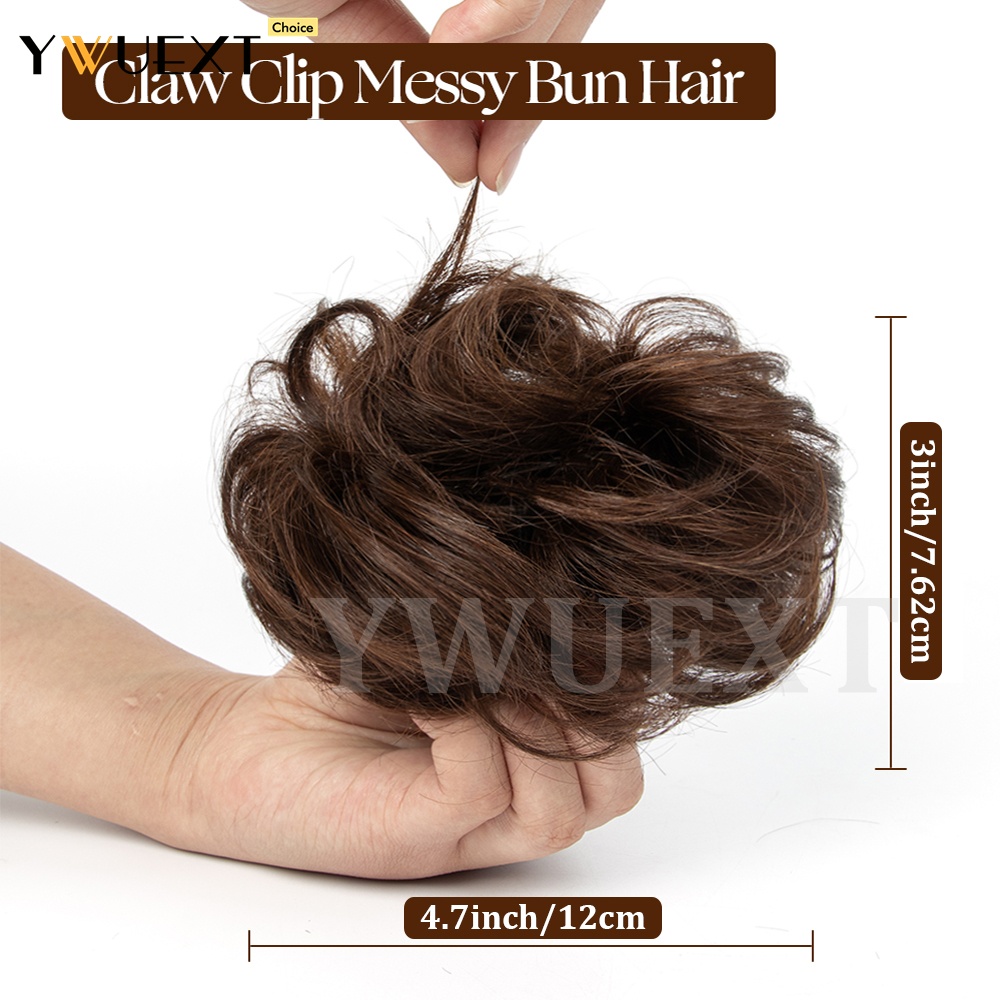 40g/pack Claw Clip in Hair Bun - Claw Clip Messy Bun Hair Piece review and price