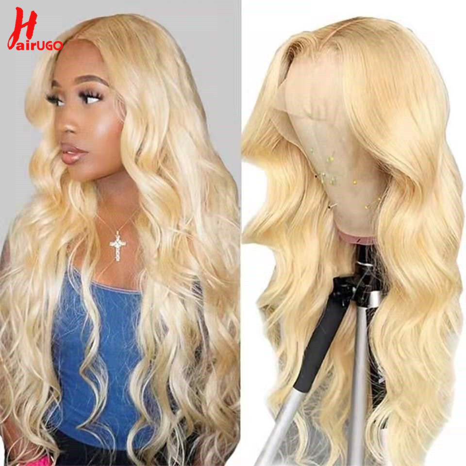 HairUGo 613 Blonde 13x6 Body W - 613 Blonde Body Wave Lace Front Wig review and price
