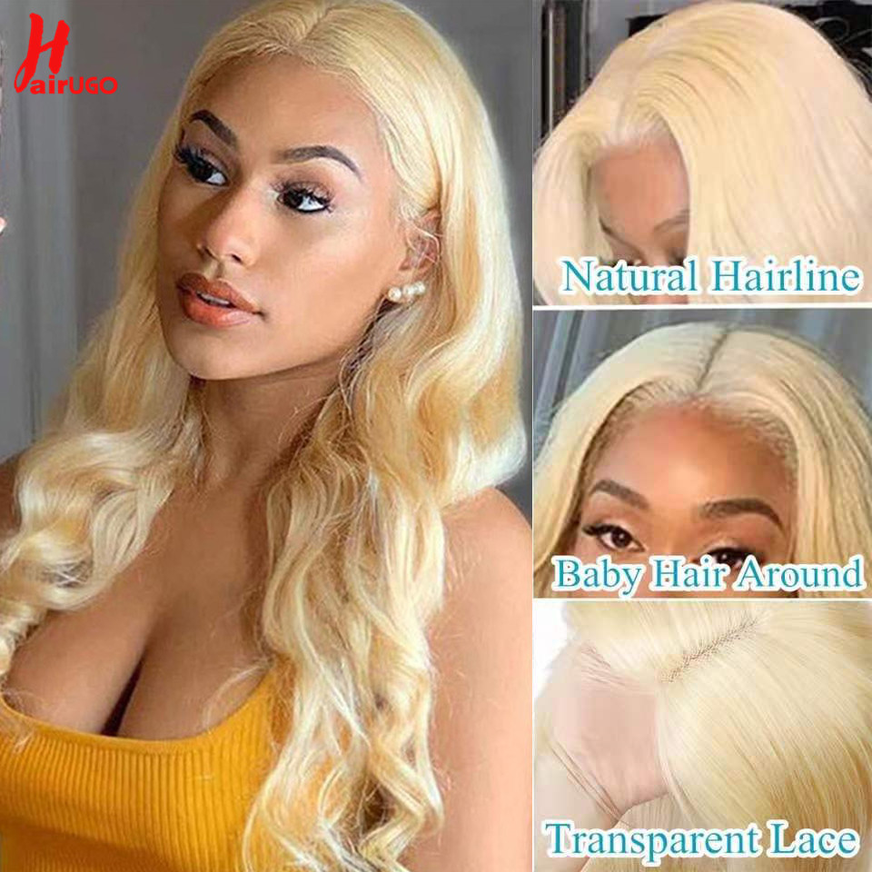 HairUGo 613 Blonde 13x6 Body W - 613 Blonde Body Wave Lace Front Wig review and price