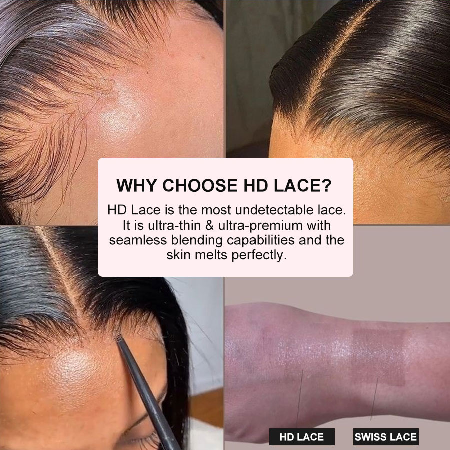 Eva Hair Deep Part HD Lace Fro - Hd Lace Frontal Wig Human Hair Pre Plucked review and price