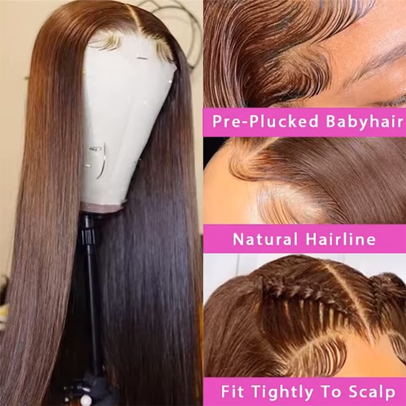 220% Density 34 Inch Chocolate - Lace Front Wigs review and price