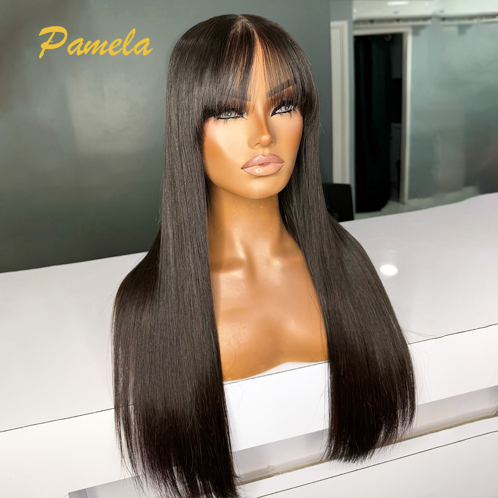 Brazilian Pre Cut Bone Straigh - Lace Front Wigs review and price