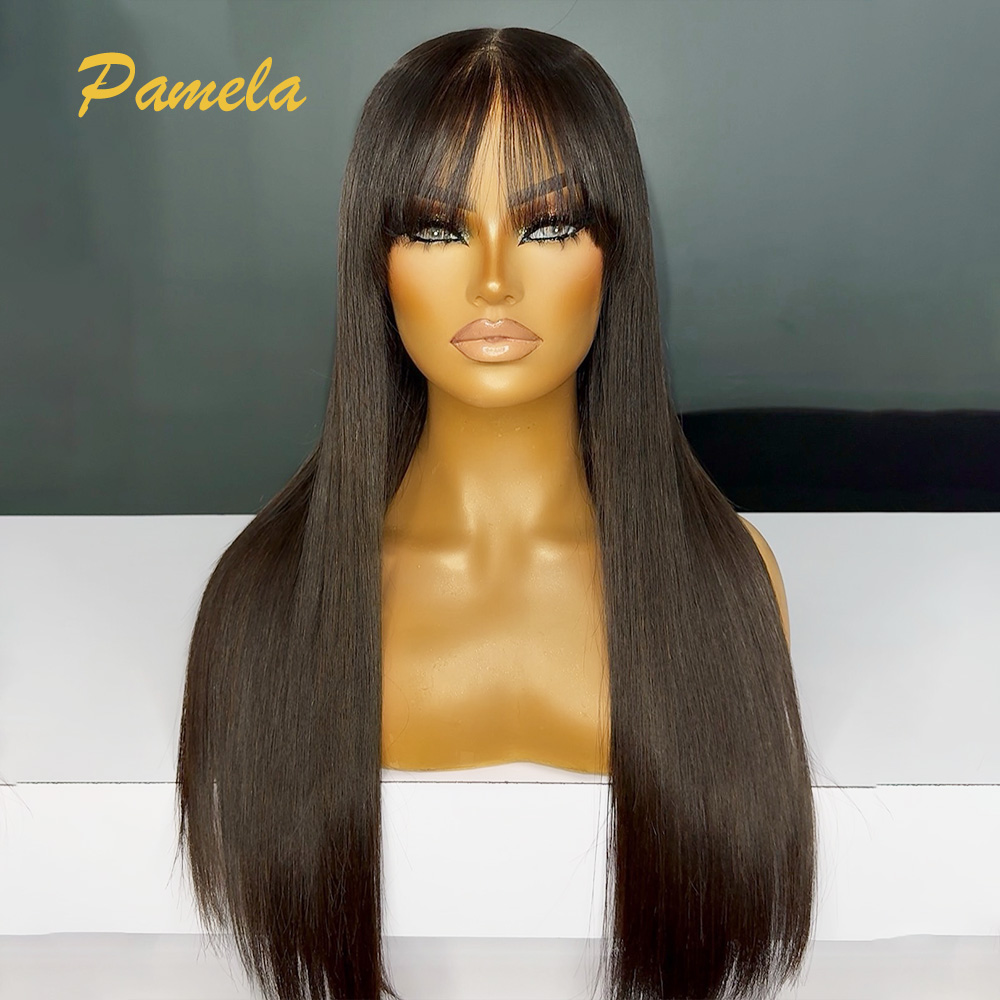 Brazilian Pre Cut Bone Straigh - Lace Front Wigs review and price