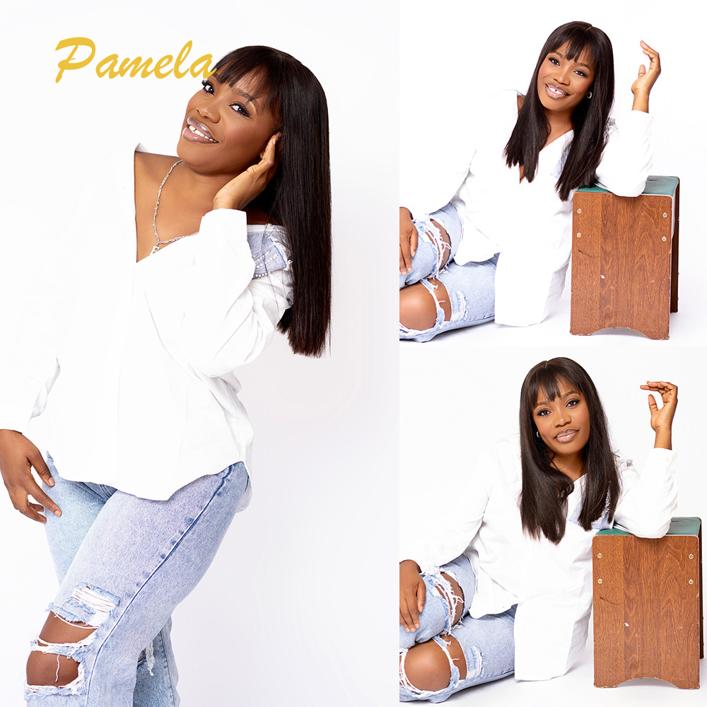 Brazilian Pre Cut Bone Straigh - Lace Front Wigs review and price