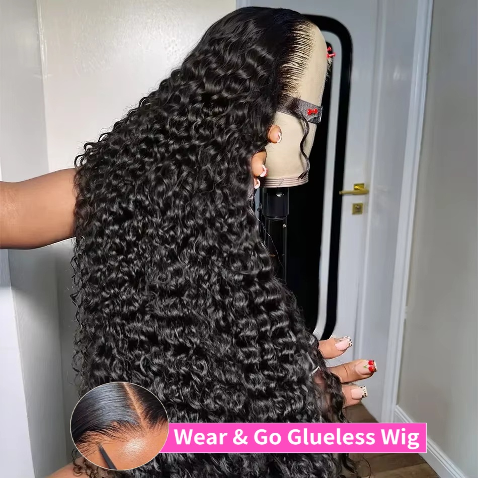 Human Hair 5x5 Glueless Curly  - Lace Front Wigs review and price